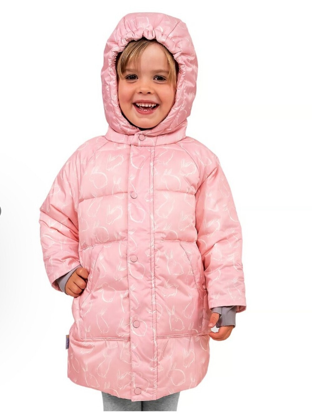 Jan & Jul Toasty-Dry Puffy Coat Snow bunny Size 5
